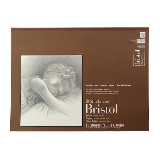 Strathmore® 400 Series Bristol Smooth Paper Pad